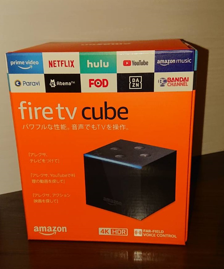 Amazon Fire TV Cube 4K対応,Alexa対応